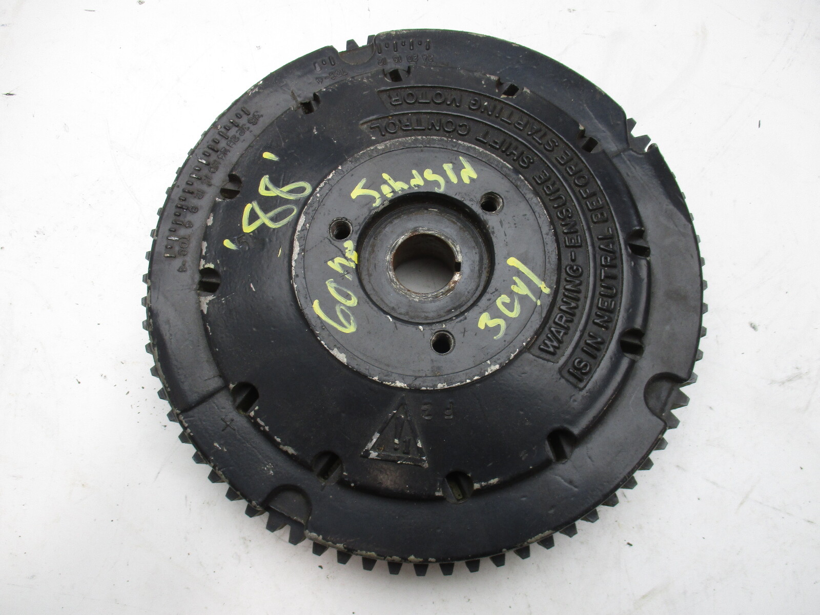 0581995 0583222 581111 Evinrude Johnson 3 Cyl 70 75 Hp Outboard Flywheel