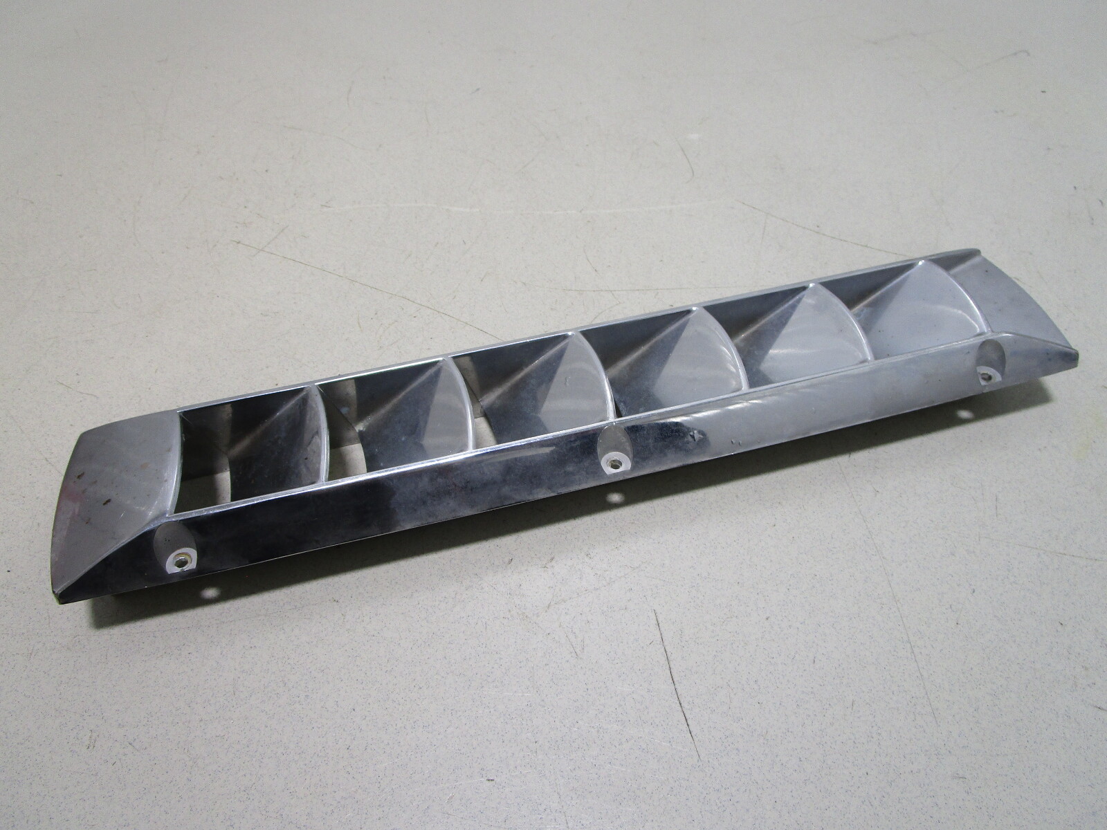 Marine Boat Blower Vent Cover Chrome Plastic 17 3/4