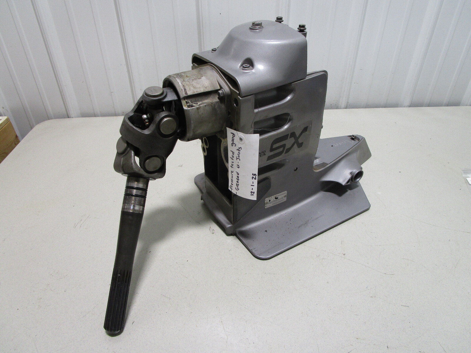 3855103 Volvo Penta Cobra SX-CT Stern Drive Upper 1.85 Ratio Gear Case Unit