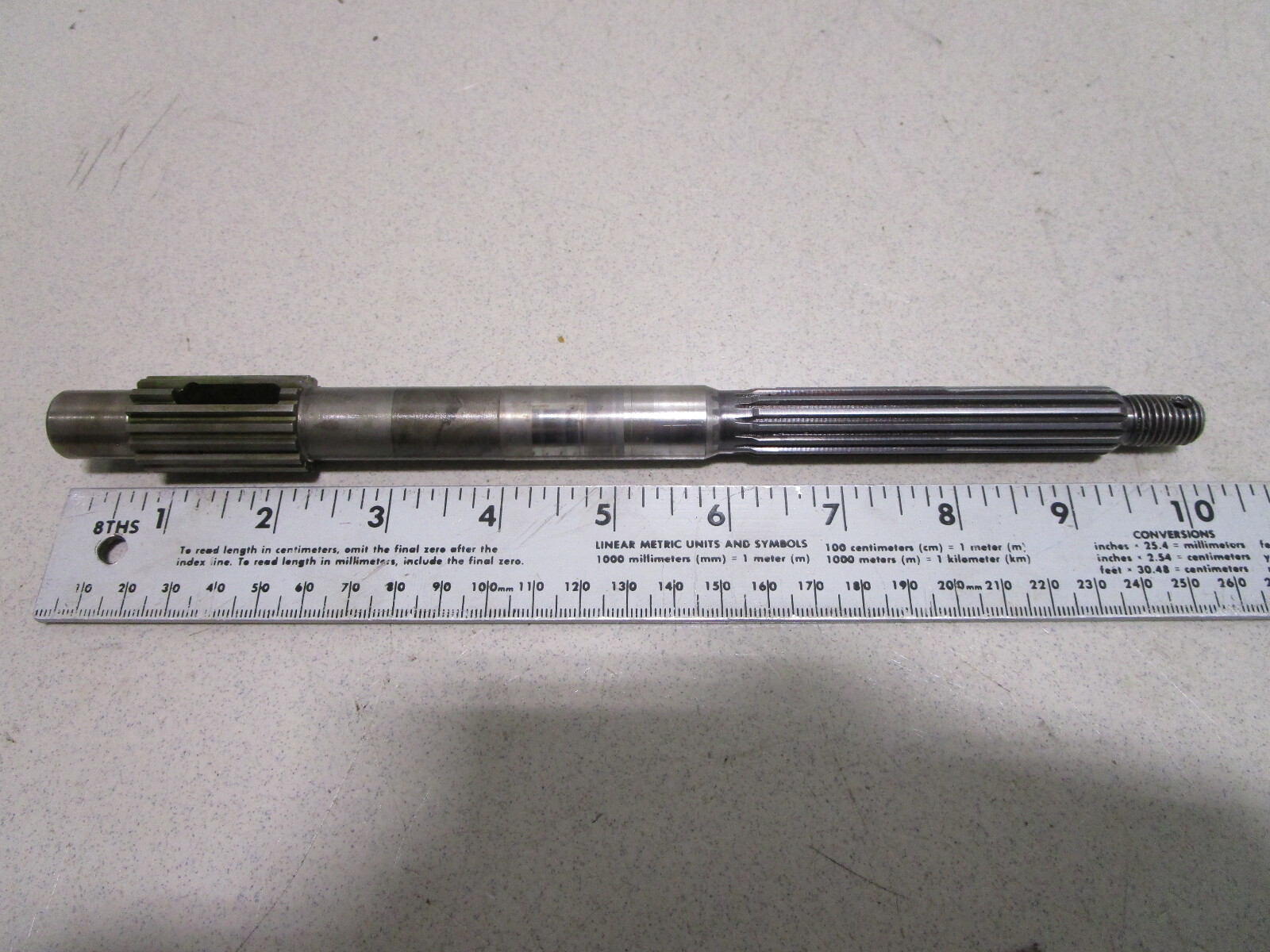 803744T03 Propeller Shaft for Mercury Mariner 9.9 HP Bigfoot Outboard