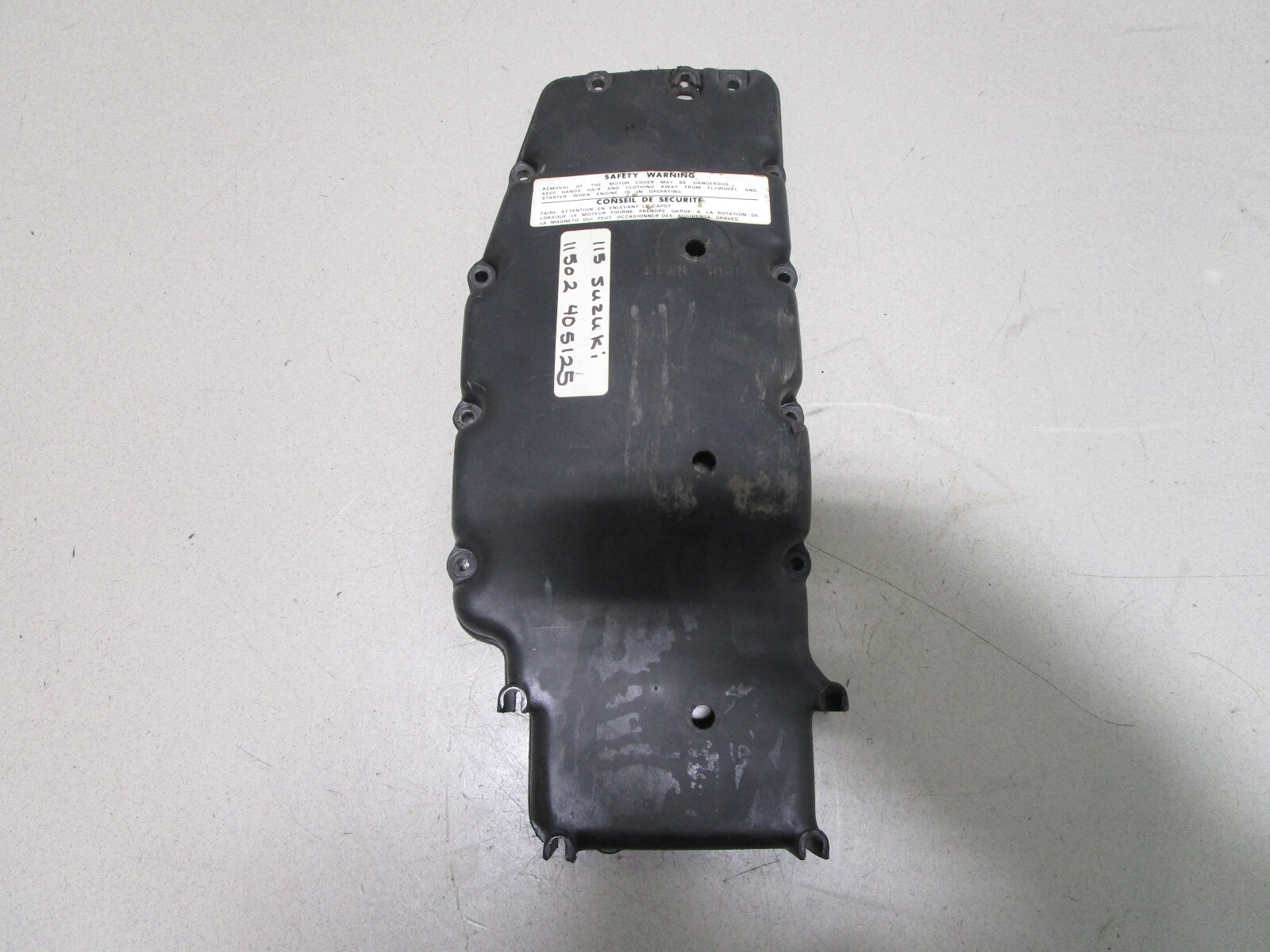 13812-94503 Suzuki DT115 Outboard Silencer Cover 1982-84