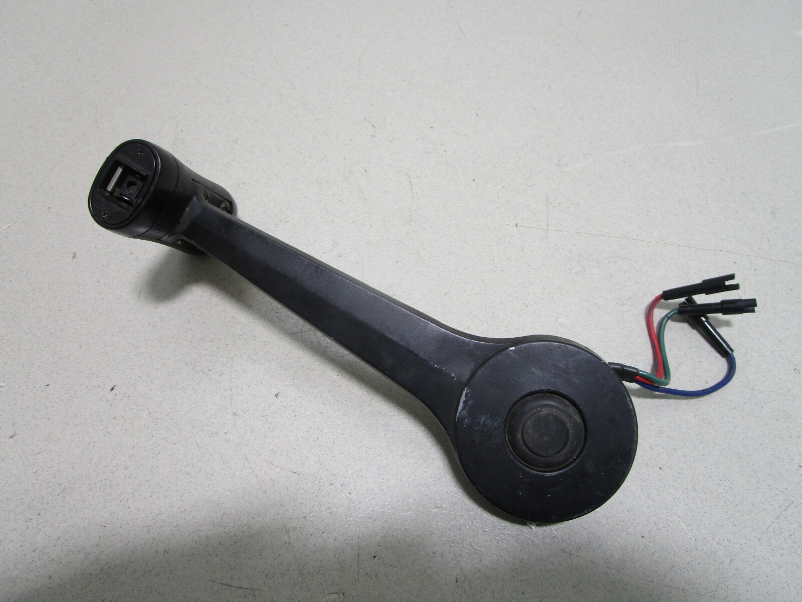 Black Force U.S. Marine Boat  Side Mount Remote Control Handle With Trim Switch