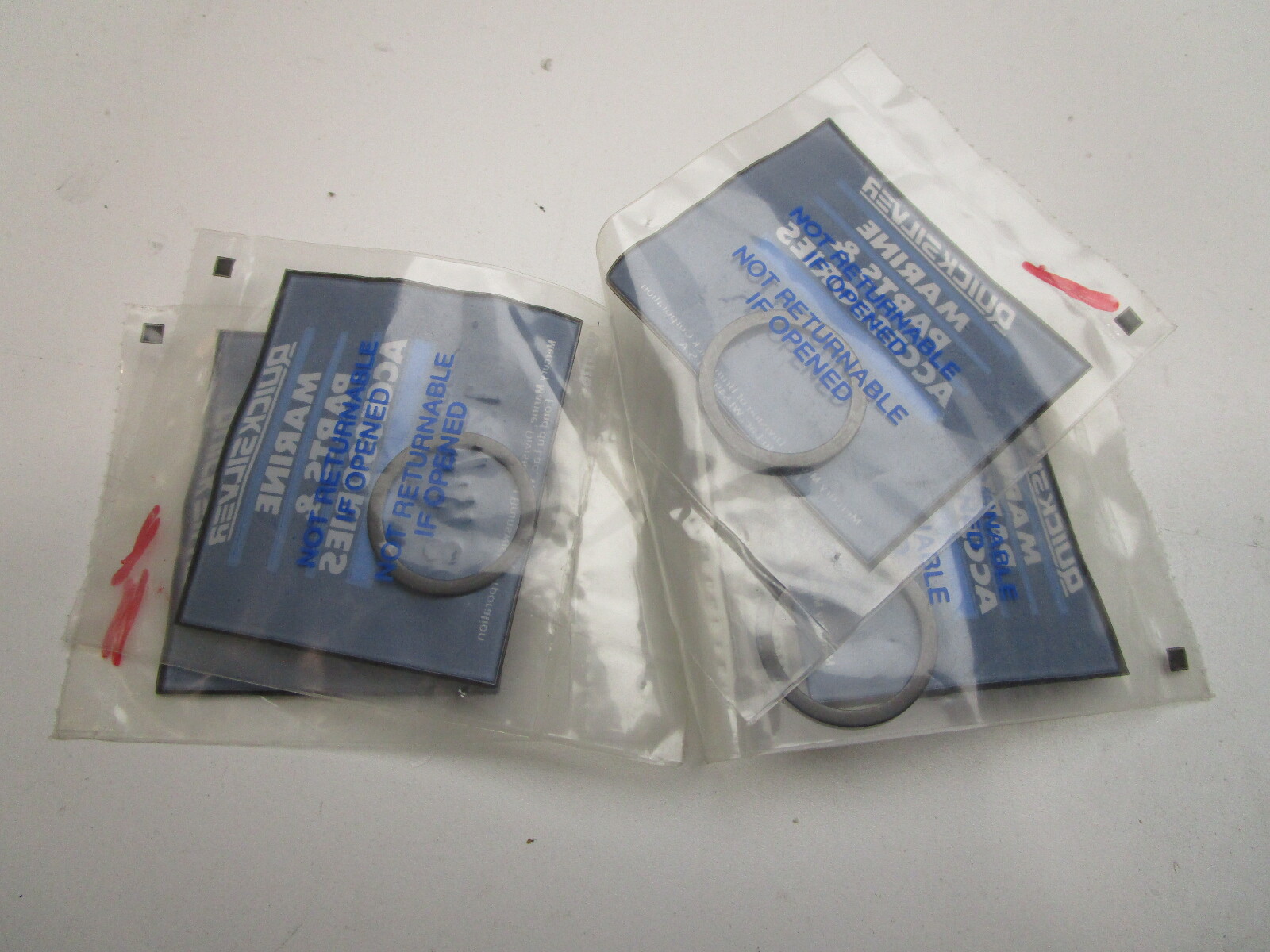 Quicksilver Fuel Inlet Fitting Washer 12-74784 (Set of 4)