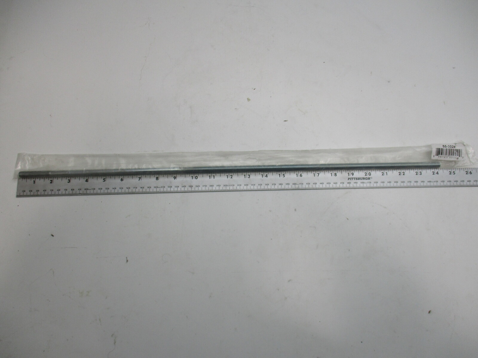 55-3024 Panther 24" Zinc Plated 3/8" Kicker Engine Steering Connecting Rod