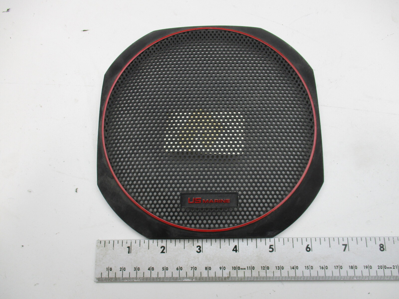 BAY9125-1 Bayliner US Marine Boat 6 1/2" Speaker Grill Cover, Black