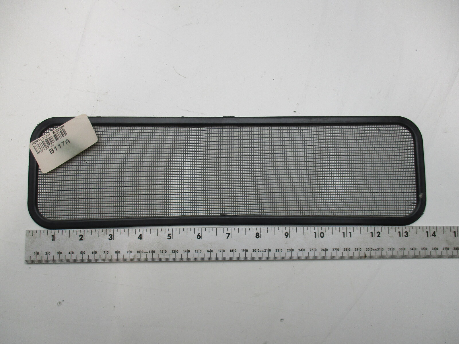 BAY1376A Bayliner / US Marine Boat Porthole Window Screen 13 7/8" x 3 7/8"