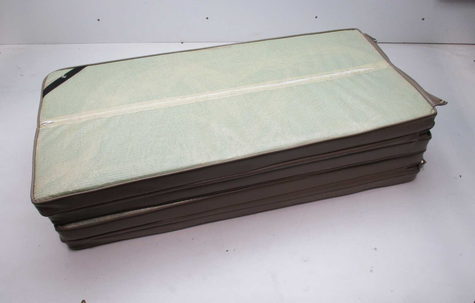 Javelin Renegade Boat Rear Deck Folding Sun Cushion Tan 70" L x 35 1/2" W x 2" H