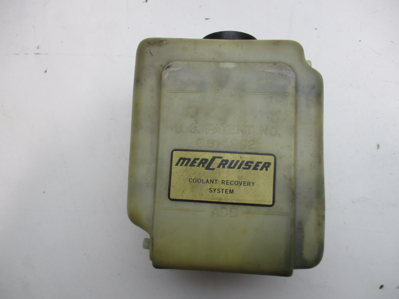 71587A11 Coolant Recovery Bottle Mercruiser Sterndrives