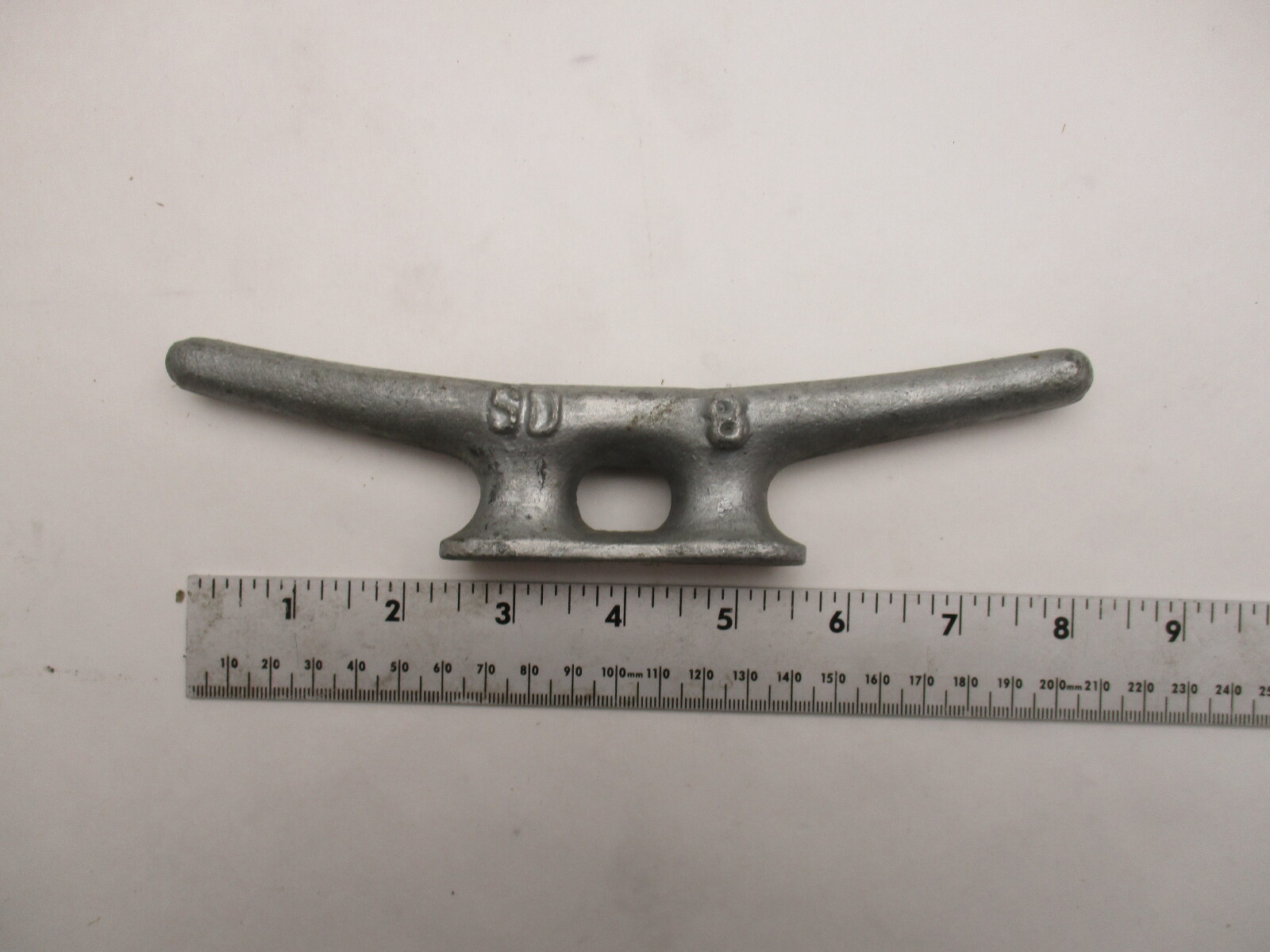 Heavy Duty Galvanized 8" Inch Marine Boat Ship Dock Cleat Rope Chock