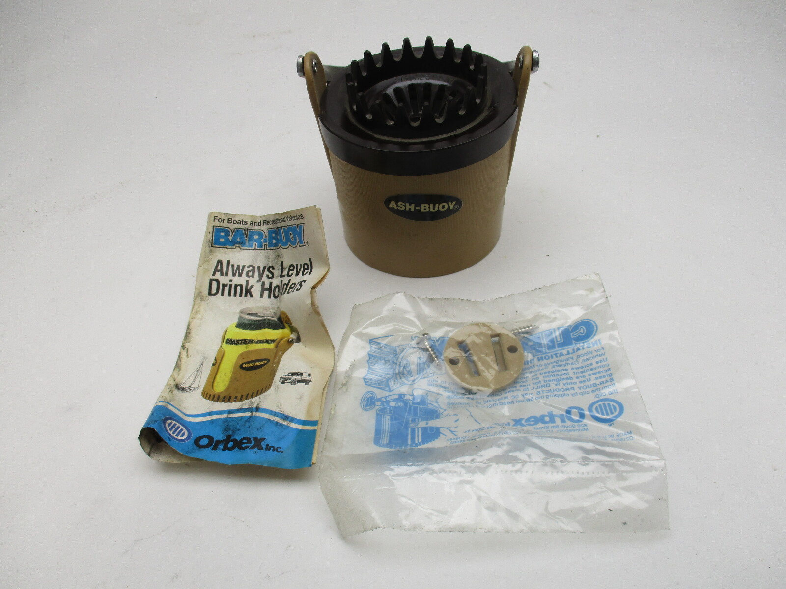 VTG Orbex Ash-Buoy Always Level Ash Tray Model 505 for Boats Campers