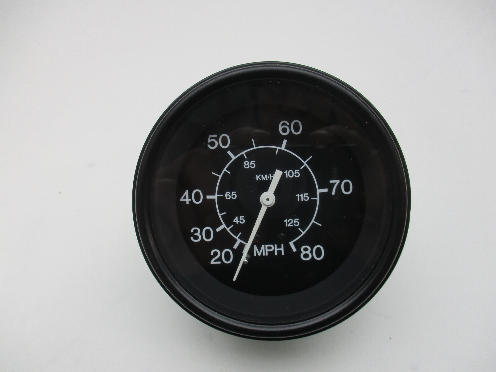Teleflex Boat Speedometer 81511 80 MPH 3 1/4 Inch Black