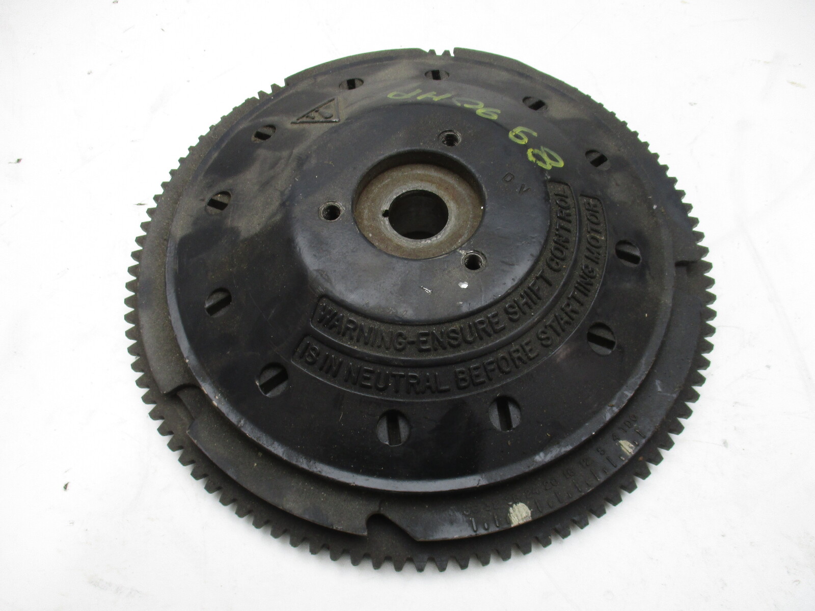 OMC Johnson Evinrude OEM Flywheel 582629 Fits 90-110hp 1984-87 v4 Cross Flow