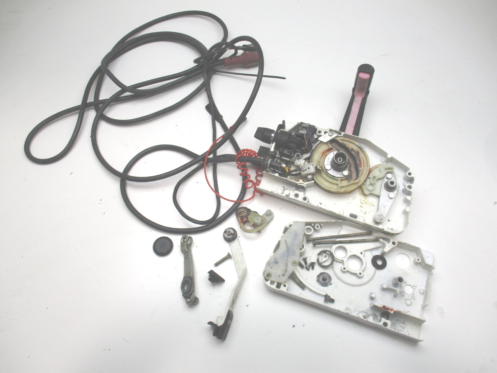 OMC Evinrude Johnson Side Mount Remote Control Trim Tilt Red Plug PARTS ONLY GBP005717