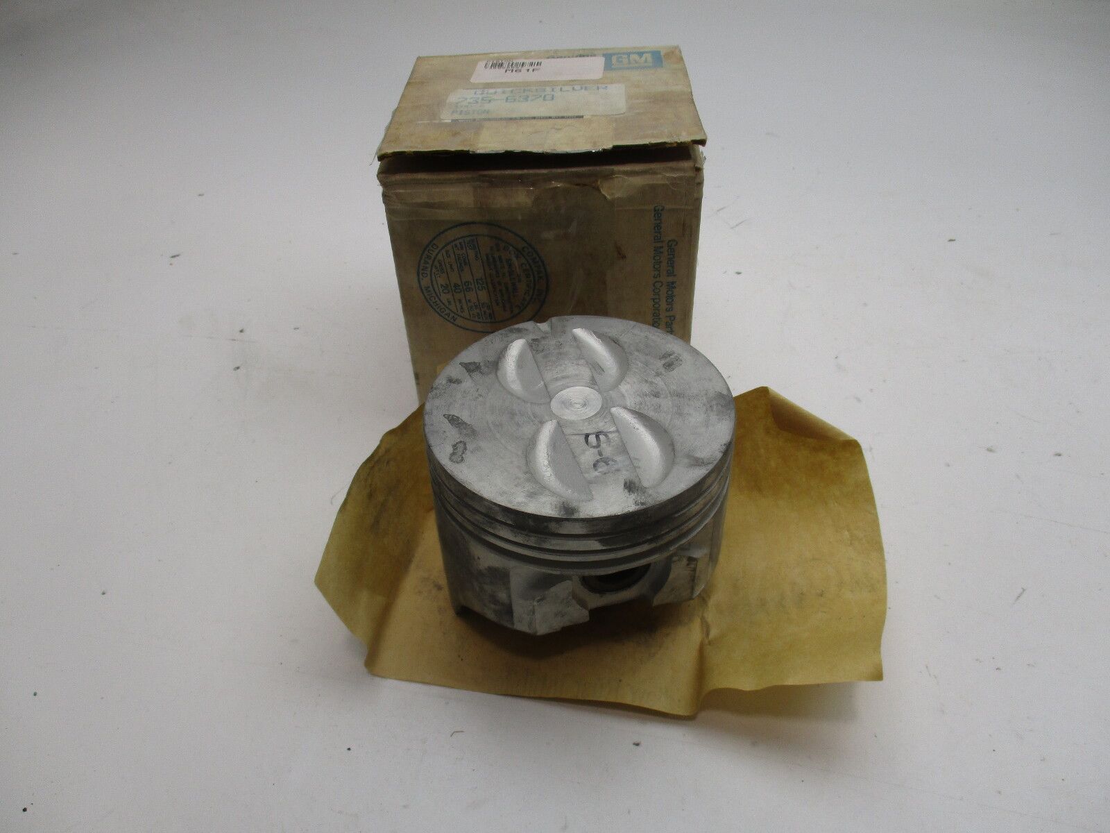 Genuine Mercury Quicksilver 735-6370 Piston OEM New