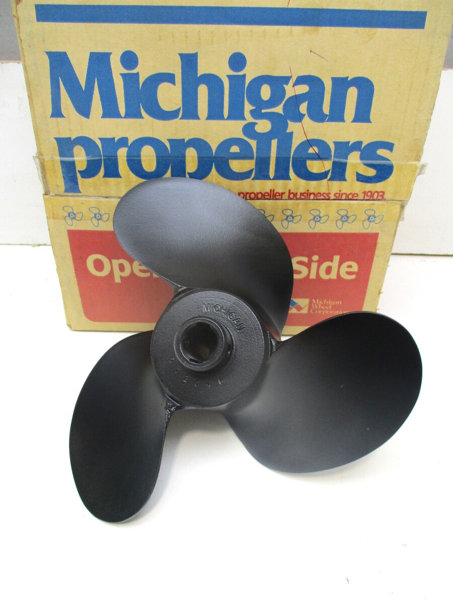 012046 PJ78 10 1/4 x 10P Michigan Wheel Johnson Evinrude 60-90hp Pin Drive Prop GBP006528