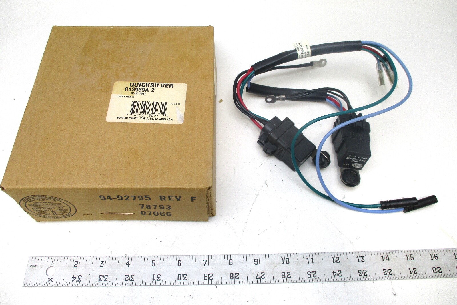 813939A2 Relay Harness for Mercury Mariner Outboard 50-60 HP 45 JET Power Trim GBP006783