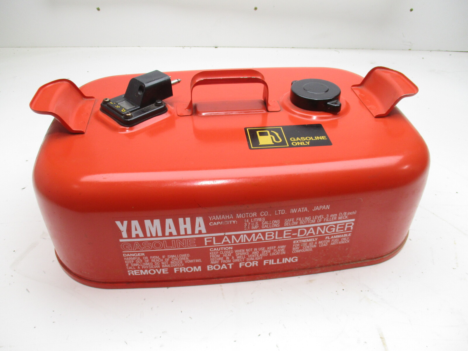 Yamaha Outboard Boat Steel Gas Tank 14 Liters 3.7 US Gallon