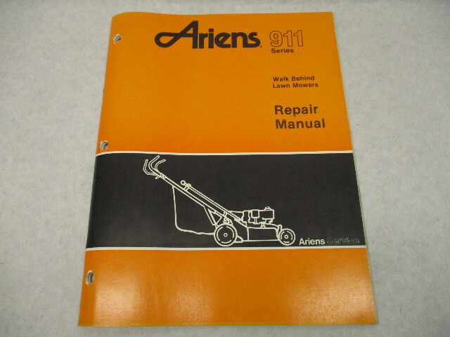 RM-911 1987 Ariens 911000 Series Walk Behind Lawn Mowers Repair Manual