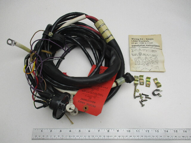 173501 0173501 OMC Single Lever Control Wiring Kit Evinrude Johnson Outboard