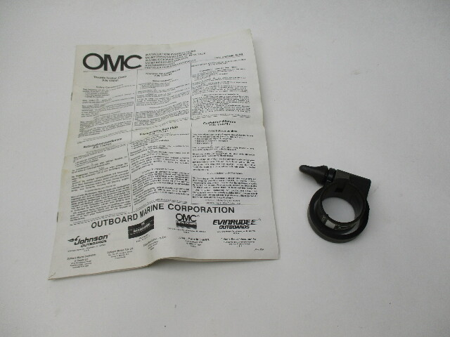 0174741 174741 OMC Evinrude Johnson Outboard 9.9-65 HP Throttle Friction Clamp