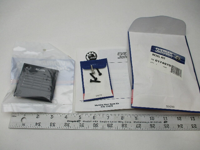 0174970 174970 OMC Evinrude Johnson Marine Engine Warning Horn Bezel Kit