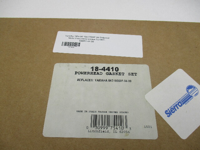 Yamaha 1984-96 150-225HP V6 Outboard Motor Powerhead Gasket Set 6K7-W0001-04-00
