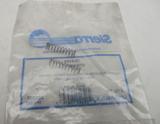 Sierra 18-6256 POWER TRIM SPRING SET for Mercruiser Hydraulic Prestolite Pumps