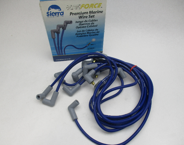 PREMIUM MARINE SPARK PLUG WIRE SET For Evinrude Johnson Outboard 1975-79