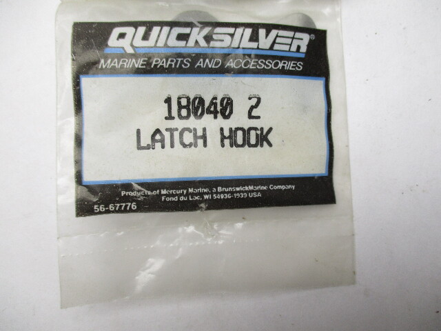 180402 New Mercury Mariner 6-15 HP Outboard Cowl Hook Latch