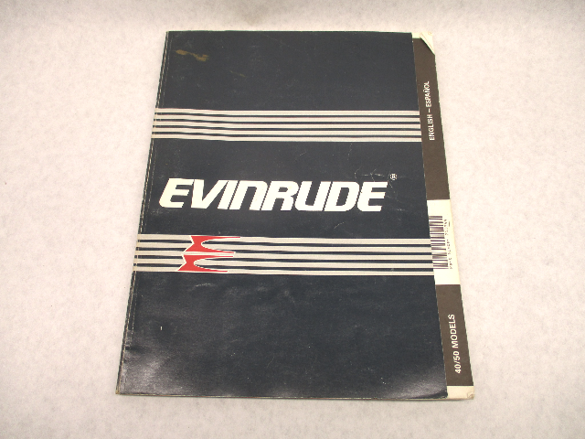 210864 Evinrude Outboard Owner's Operation Manual 40-50 HP 1988