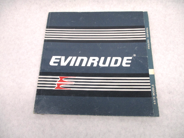 210934 Evinrude Outboard Owner's Operation Manual 9.9 15 HP 1988