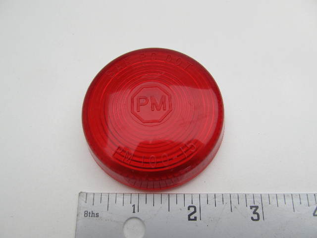 260142 Vintage OMC Evinrude Johnson Skeeter Snowmobile Red Taillight Lens