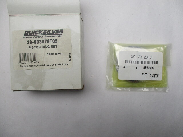 39-803678T05 NEW Mercury Mariner 4 Stroke Outboard Piston Ring Set Standard