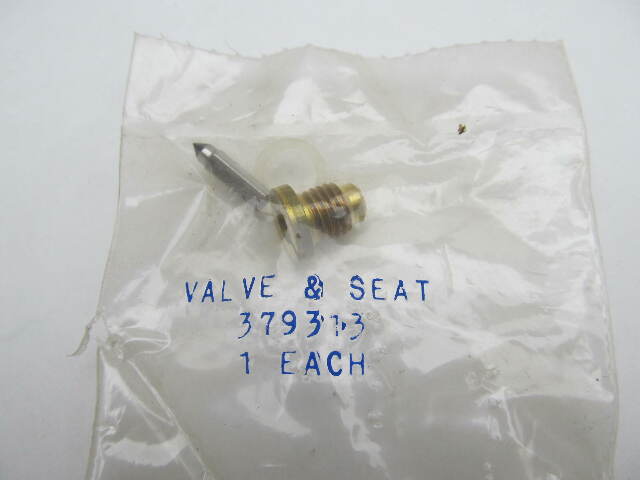 0379313 379313 396522 OMC Float Valve & Seat Kit Evinrude Johnson Outboards