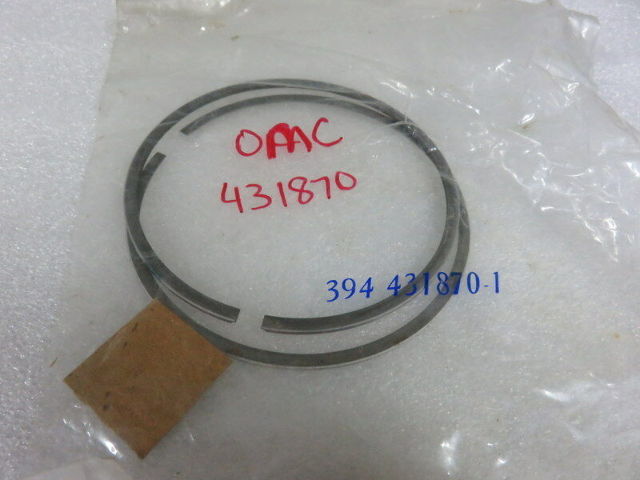 431870 OMC Evinrude Johnson Outboard Std Piston Ring Set