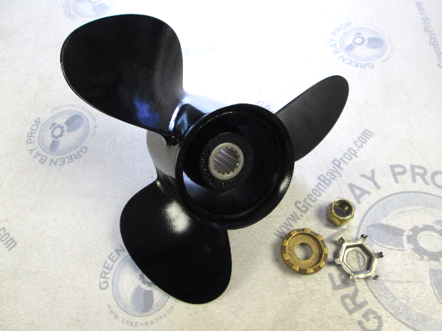 67280A4 13 x 21 Pitch Cupped Prop For 40-140 Hp Fits Mercury & Mariner Outboard