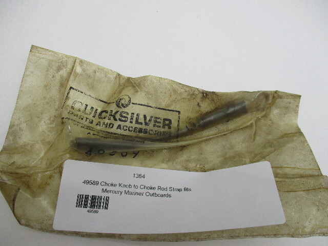 49589 Choke Knob to Choke Rod Strap fits Mercury Mariner Outboards