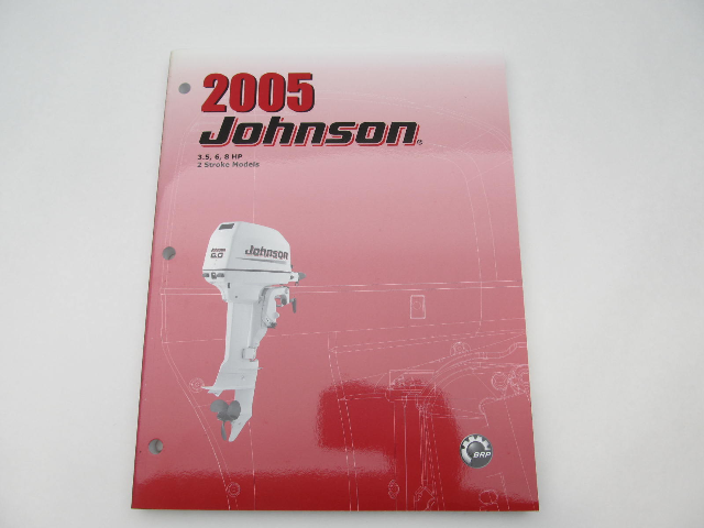 5005962 BRP Johnson Outboard Service Repair Manual SO 3.5-8 HP 2S 2005