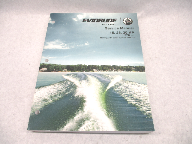 5009001 BRP Evinrude Outboard Service Repair Manual E-Tec 15-30 HP 576cc 2013