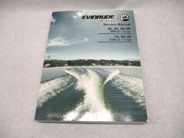 5009005 BRP Evinrude Outboard Service Repair Manual for E-Tec 40-90 HP 2013