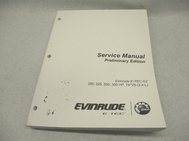 5009420 BRP Evinrude Outboard Service Repair Manual E-Tec G2 200-300 HP V6 2016