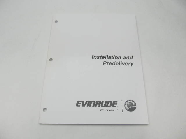 5010289 2018 BRP Evinrude E-Tec Outboard Predelivery & Installation Guide