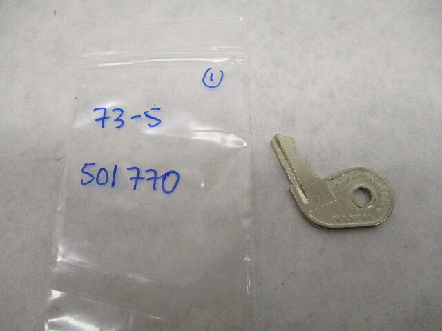 0501770 501770 OMC Ignition Switch Key 73-5 Evinrude Johnson Outboards