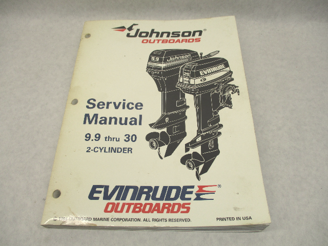 503146 Evinrude Johnson Outboard Service Repair Manual "EO" 9.9-30 HP 1995