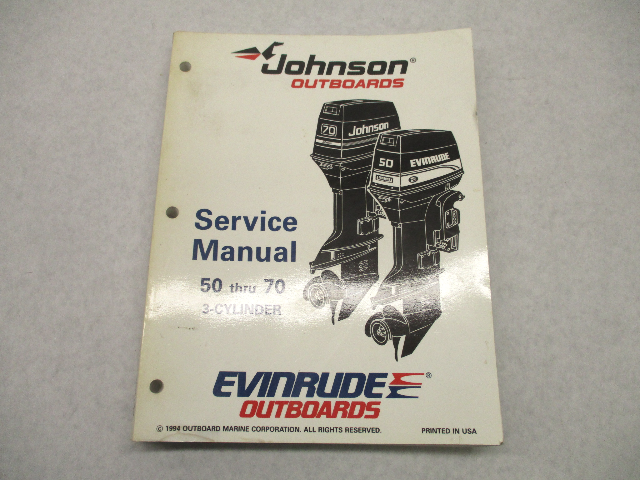 503149 Evinrude Johnson Outboard Service Repair Manual "EO" 50-70 HP 1995