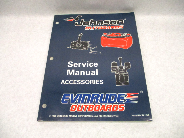 507129 1996 OMC Johnson Evinrude ED Outboard Service Repair Manual Accessories