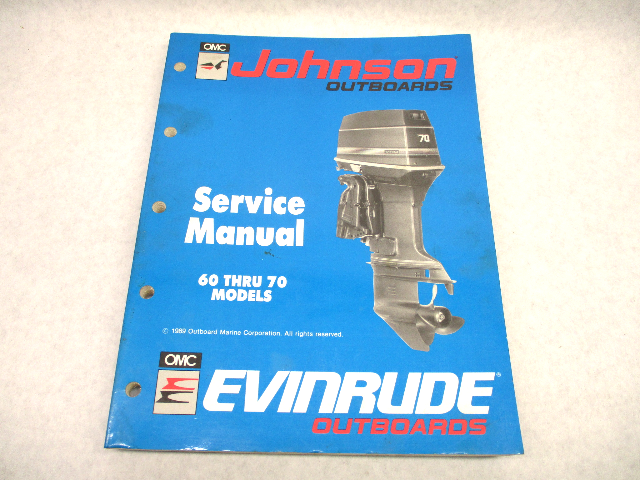 507873 1990 Evinrude Johnson Outboard Service Repair Manual 60-70 HP ES