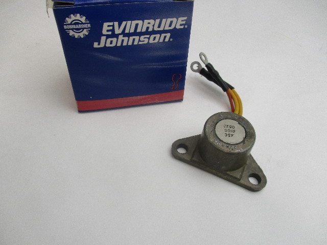 0580795 OMC JOHNSON/EVINRUDE RECTIFIER 3-Wire with Ring Terminals 580795