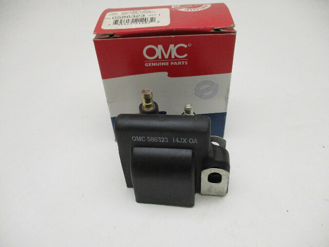 0586323 586323 OMC Evinrude Johnson 25 35 HP Outboard Ignition Coil