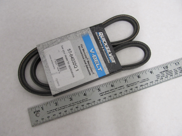 57-64032Q1 64032A1 Quicksilver 41 V-Belt for Mercruiser